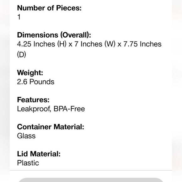 Bentgo 7.6C Glass All-in-One Salad Container- Rose - Picture 11 of 13